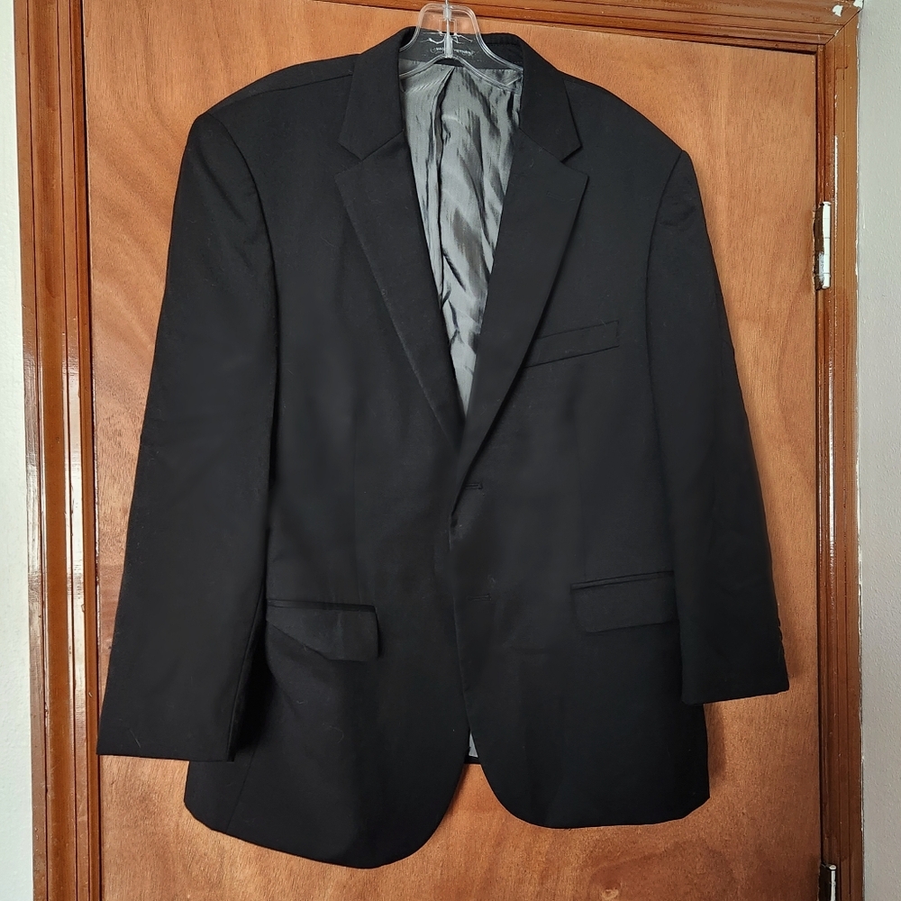 Kenneth Cole Blk Suit Jacket Slim Fit
